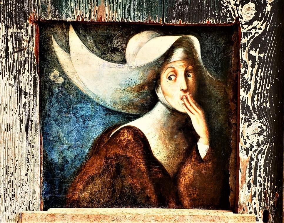 A painting of a personDescription automatically generated with medium confidence